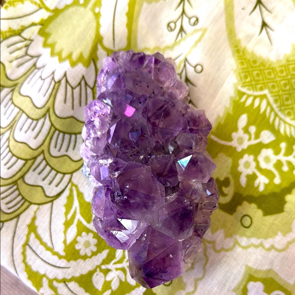 Purple Amethyst Crystal Cluster